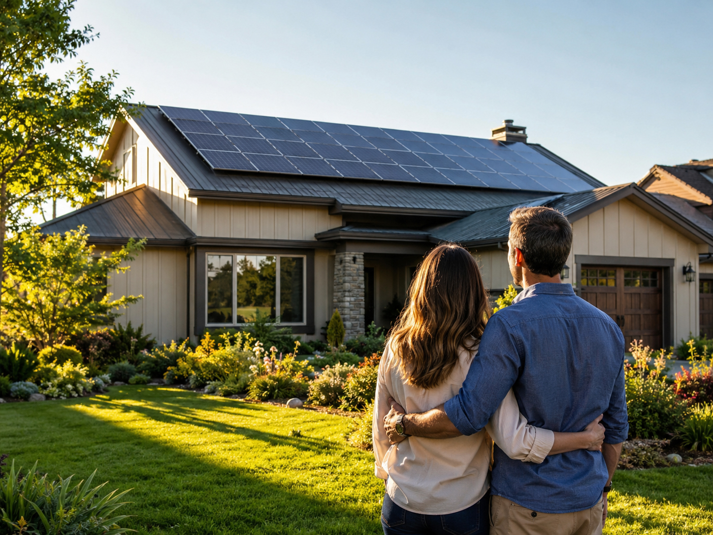Homeowner rooftop solar system